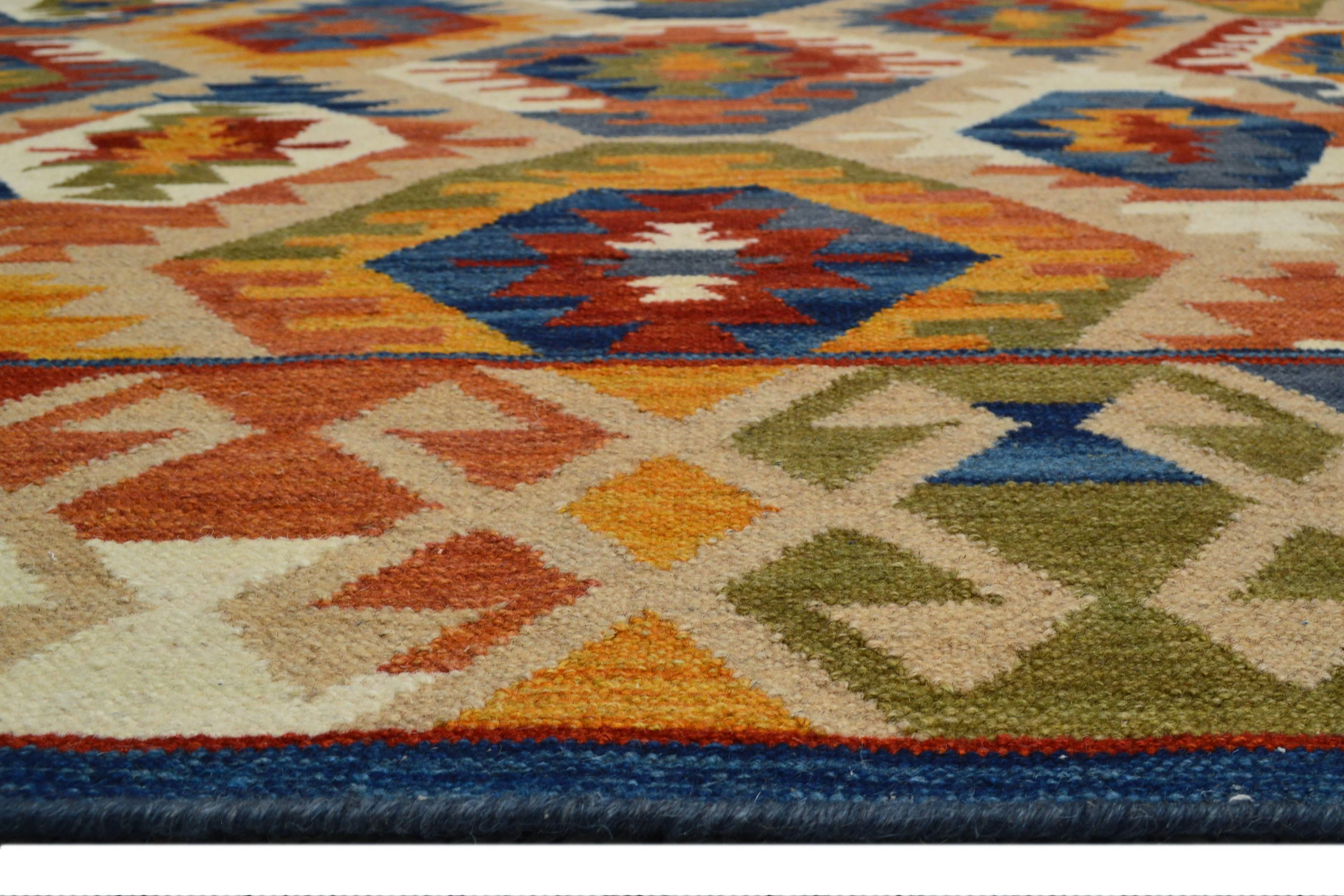 Vloerkleed Kilim Classic Laagpolig wol