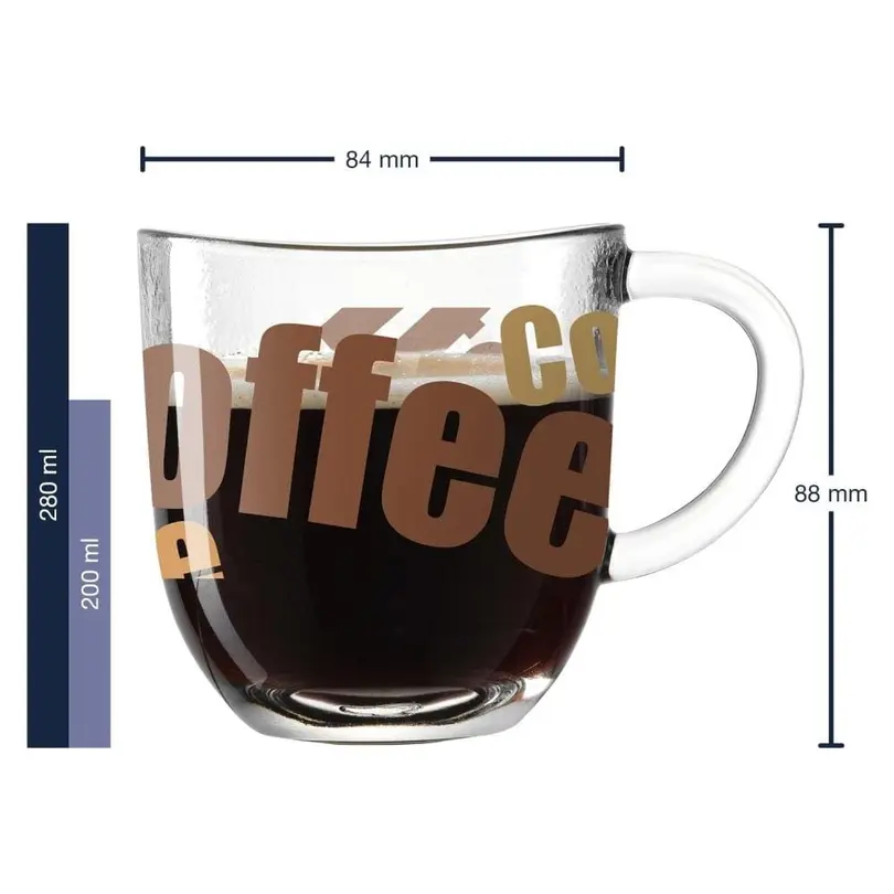 Kaffeetasse 6er-Set Napoli