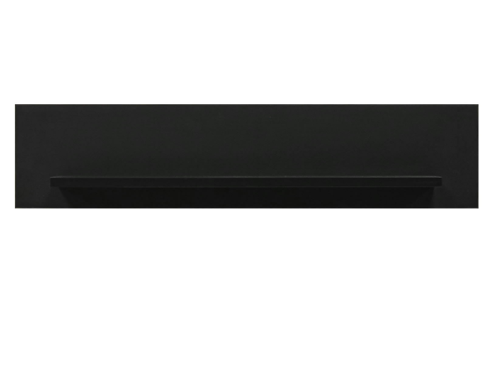 LENA - Étagère en panneaux de particules noir mat