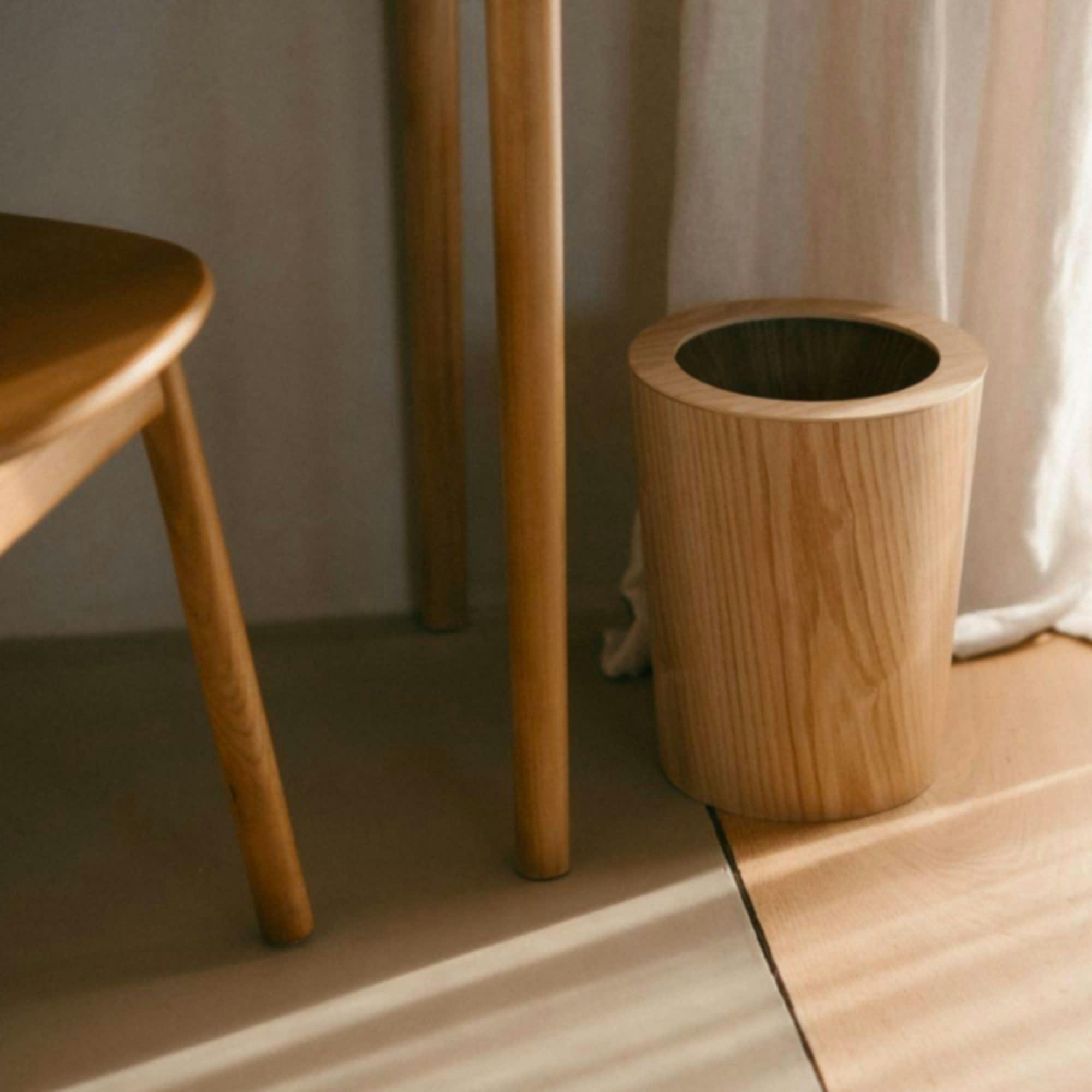 FRÊNE - Corbeille de bureau en bois de frêne