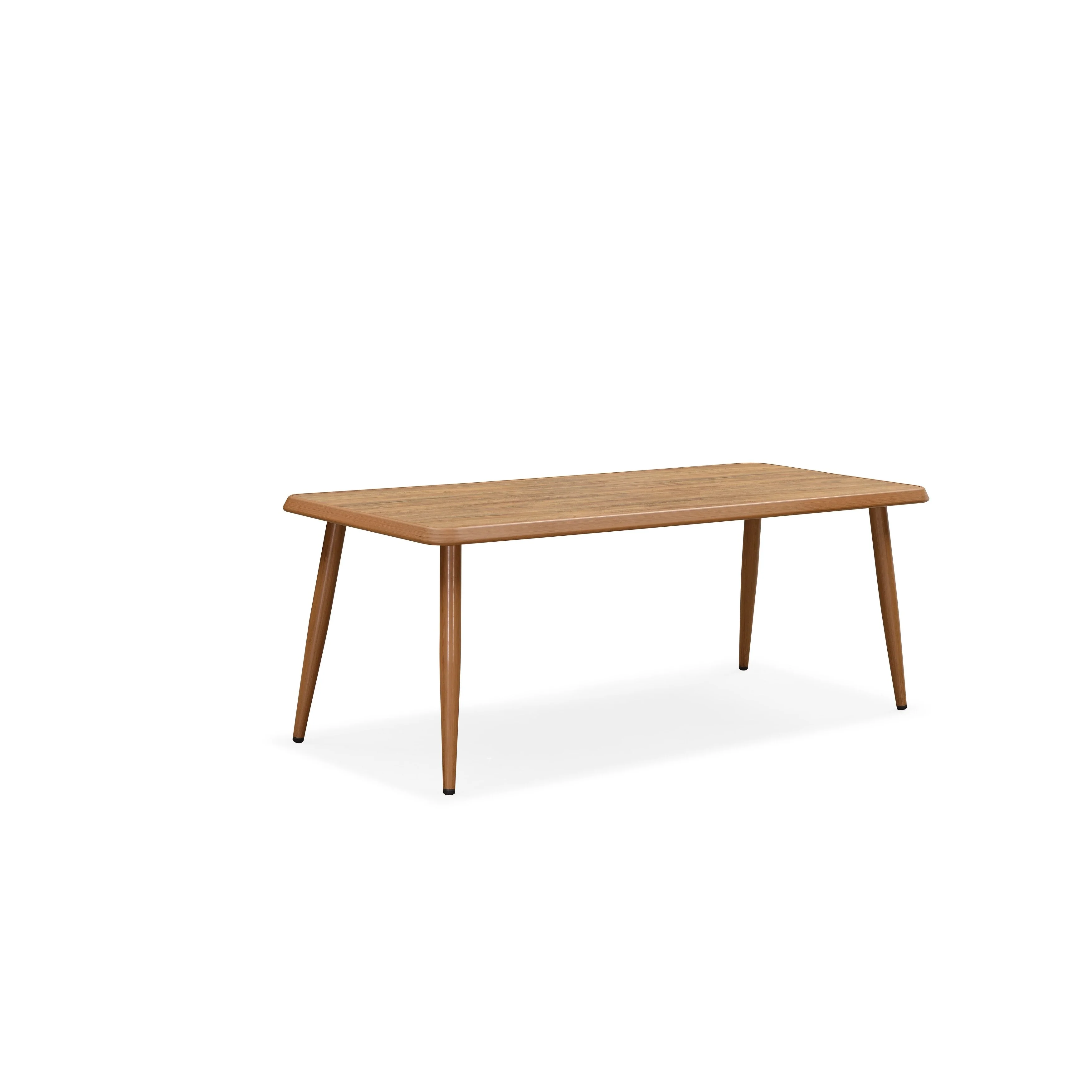 PURPLE LEAF Outdoor Lightweight Aluminum Patio Dining Table