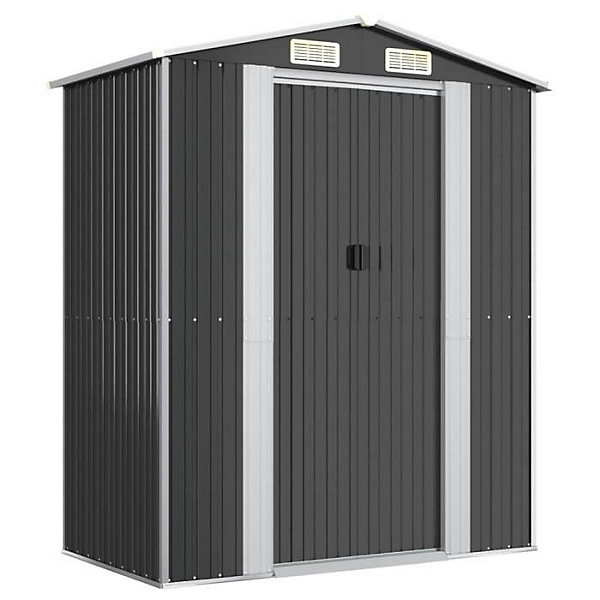 319271 vidaXL Abri de jardin Anthracite 192x108x223 cm Acier galvanisé
