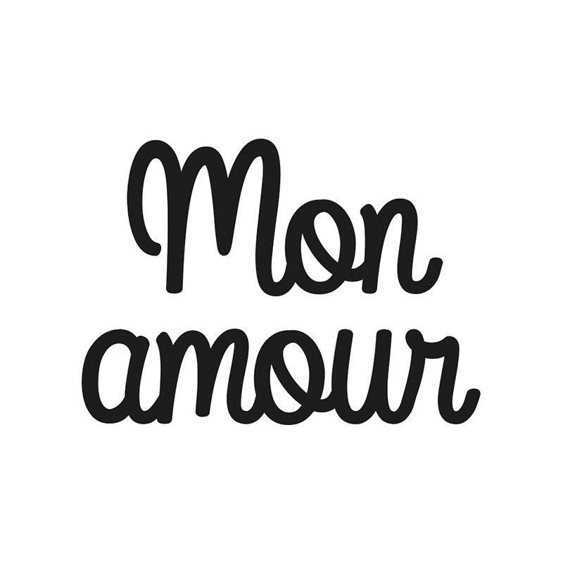 AMOUR - Matrice de découpe mon amour