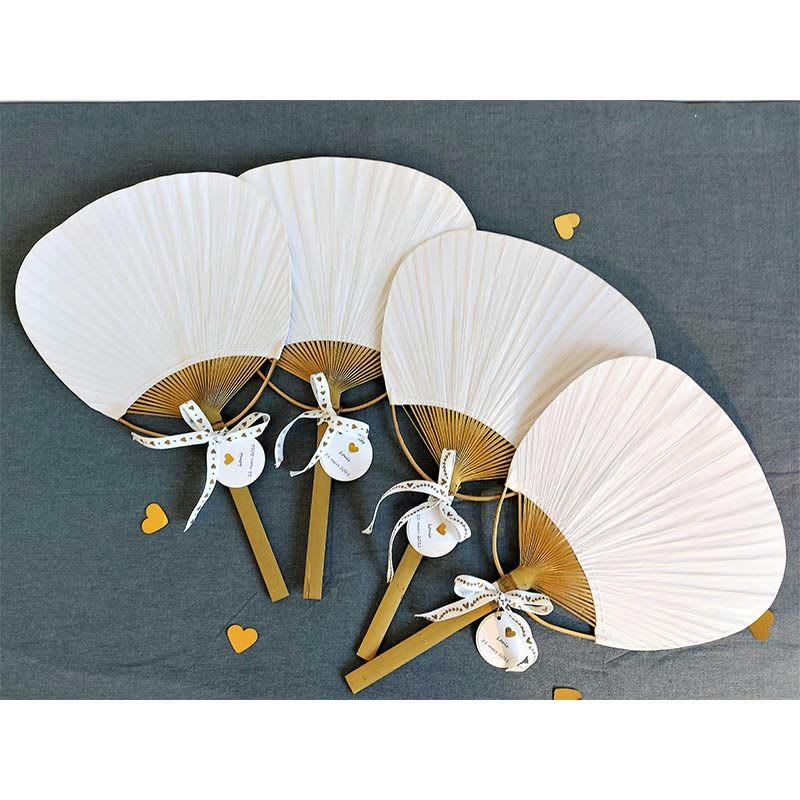 BAMBOU - Eventail en bambou à décorer 37x24x22cm