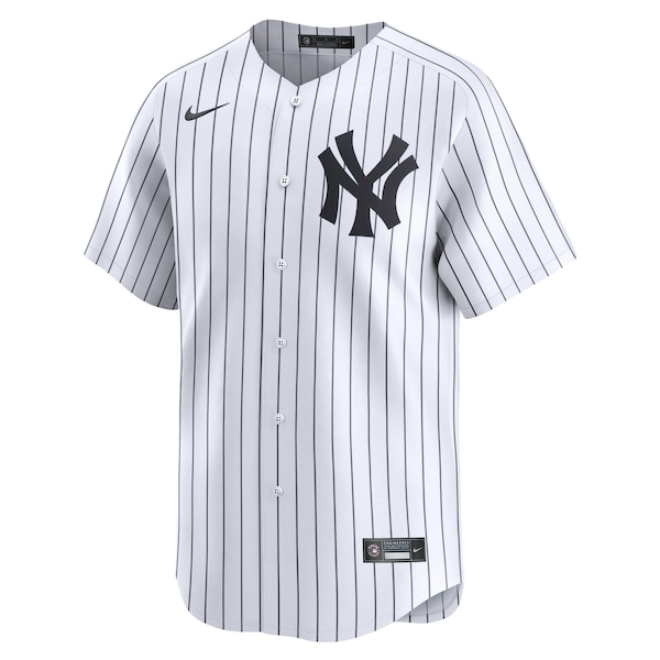 New York Yankees Nike Home Limited Custom Jersey - White
