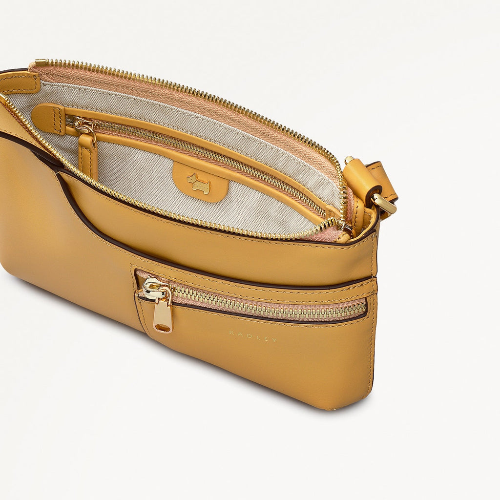 Pockets - Mini Ziptop Cross Body Bag