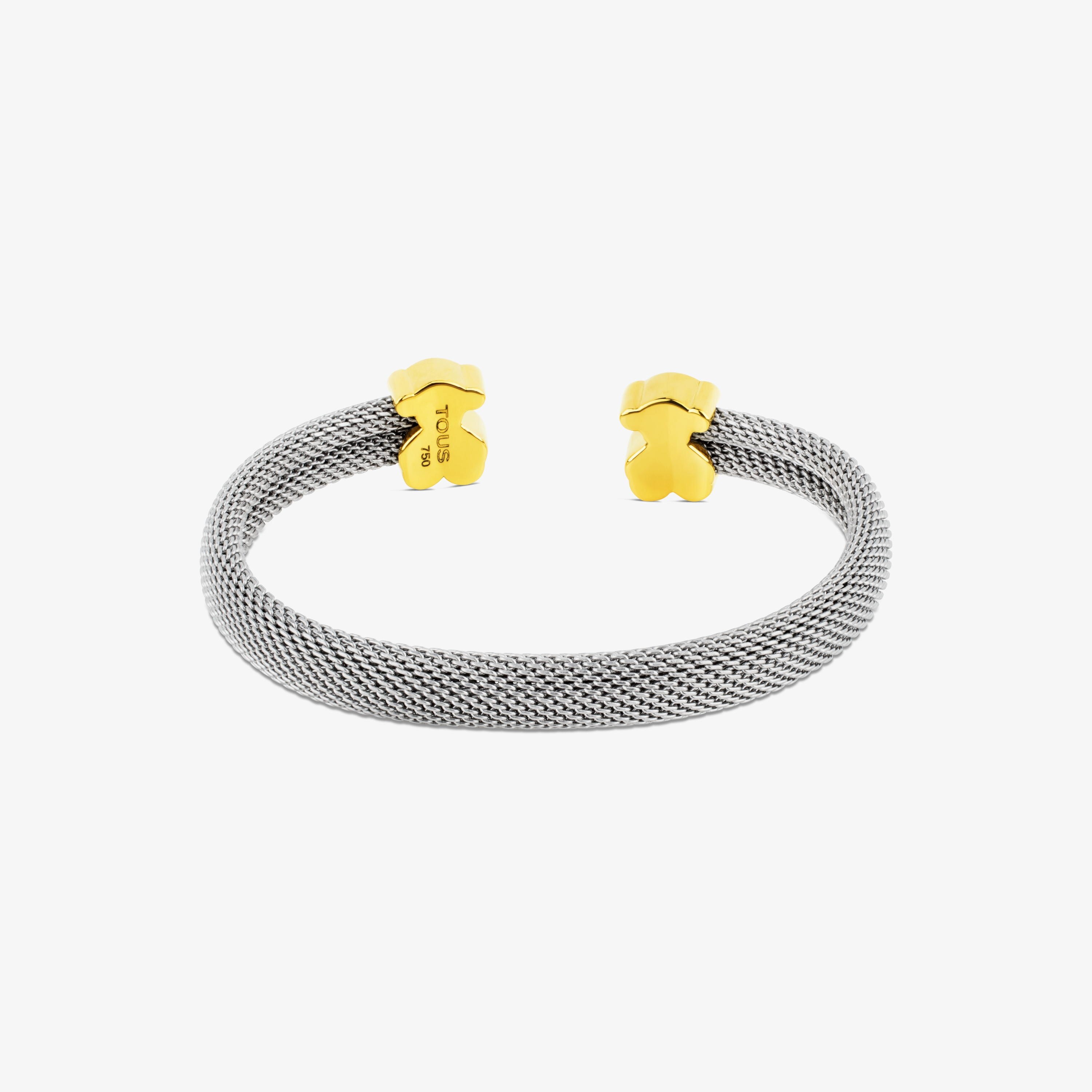 Pulsera de oro y acero Sweet Dolls