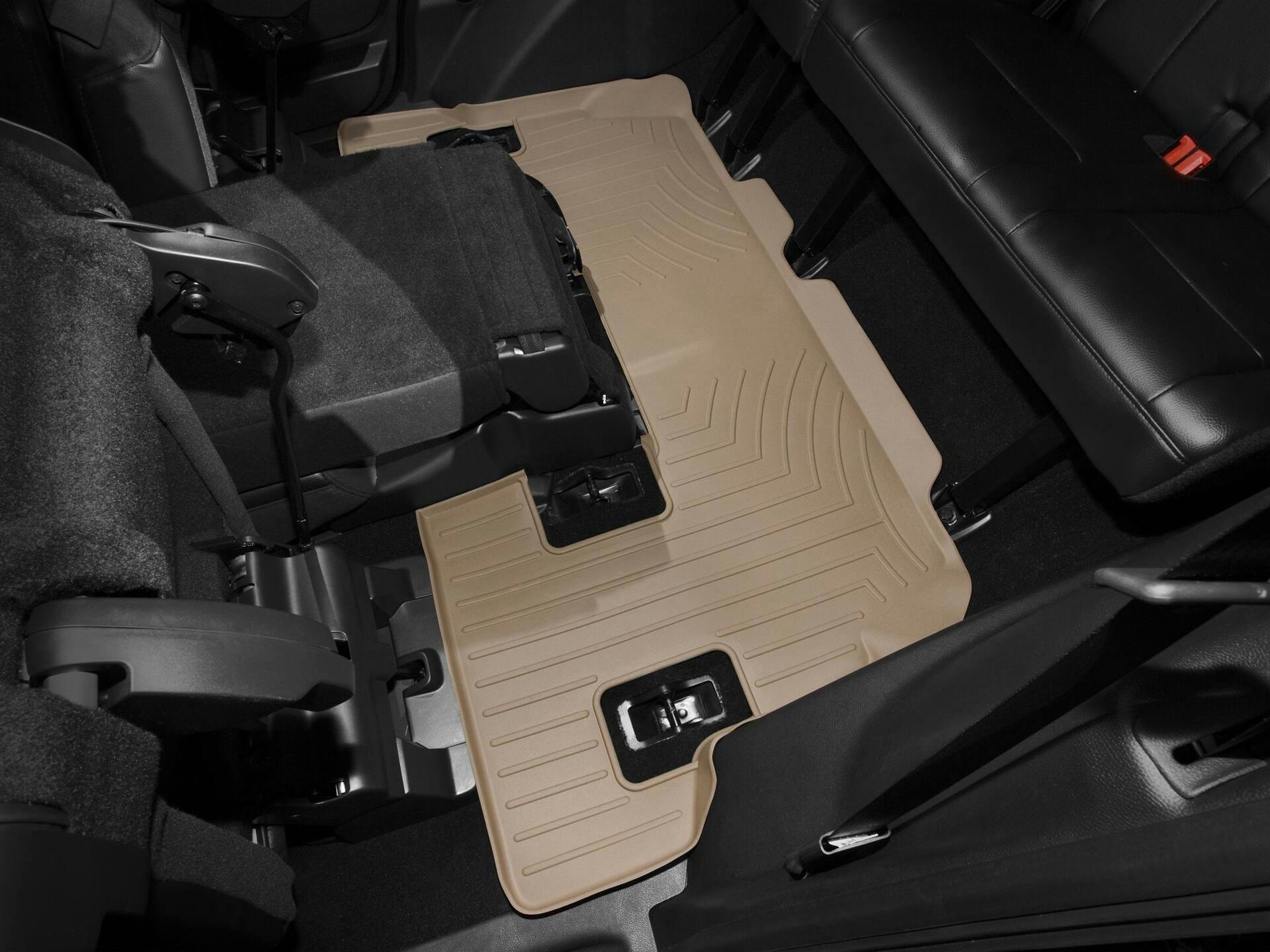 WeatherTech® Custom 3rd Row FloorLiner™, Tan