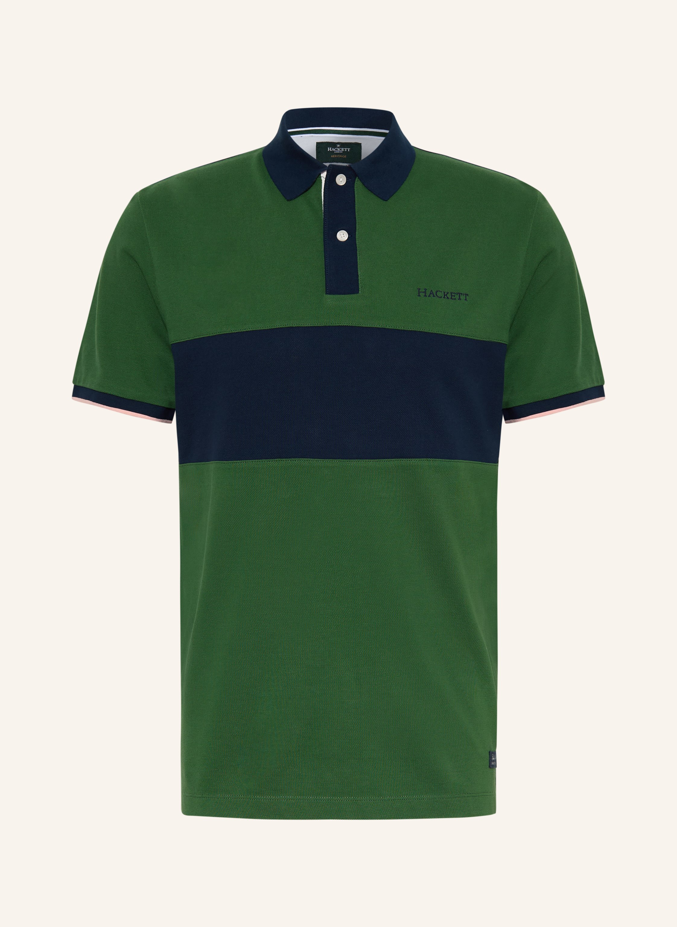 HACKETT LONDON Piqué-Poloshirt