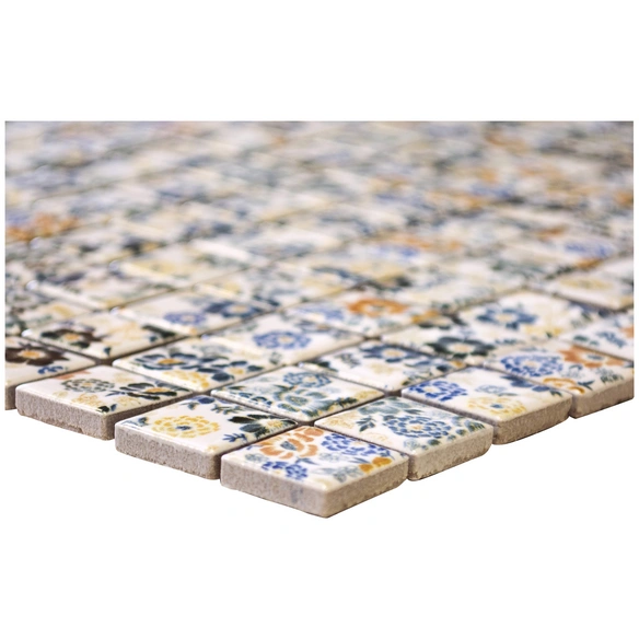 Mosaikfliese »Retro«, BxL: 30,5 x 30,5 cm, Wandbelag
