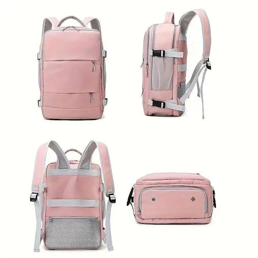 NNEOBA Large Capacity Women's Journey Backpack with Multifunction & Waterproof