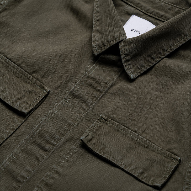 BTFL Field Overshirt - Jungle Green