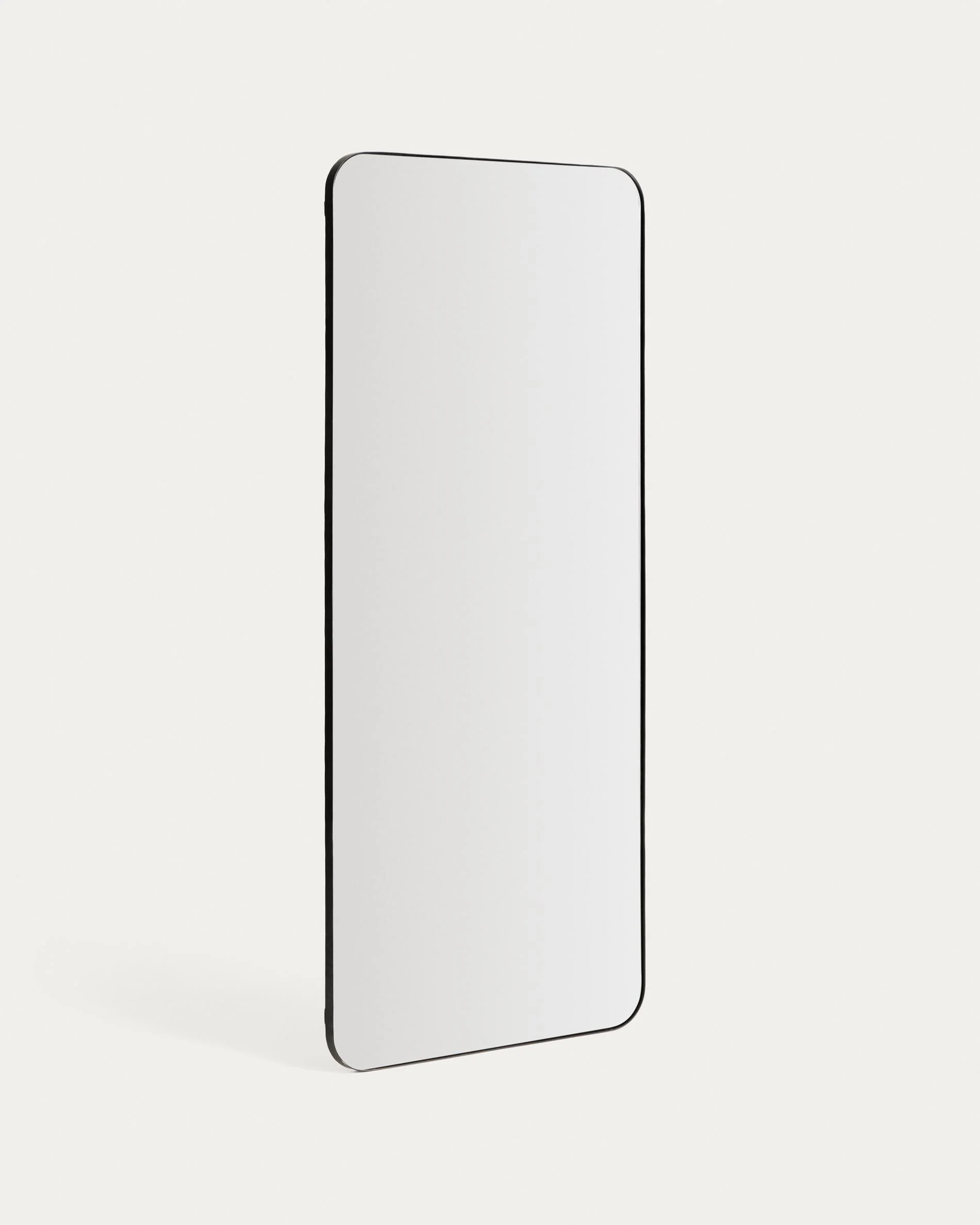 Marco black metal mirror 80 x 180cm