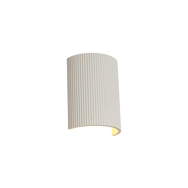 Applique murale scandinave beige ovale - Plaster