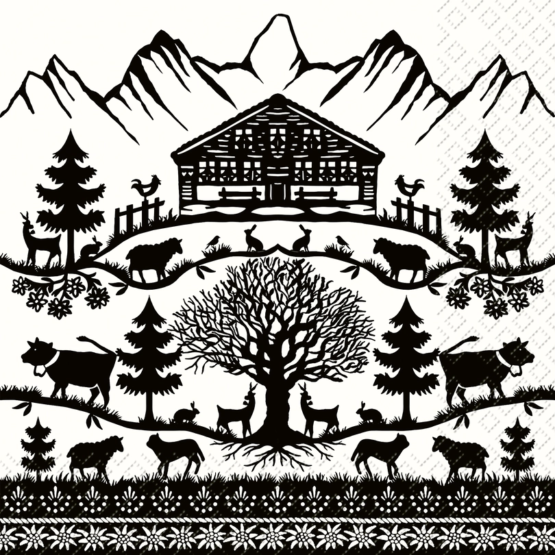 Papierserviette 20er-Set Wilma