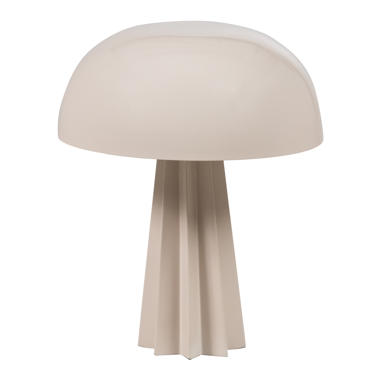 WOOOD tafellamp Virel - Metaal - Hoogglans Lichtgrijs - 29x11x11