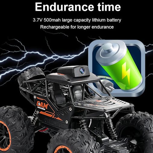 NNEOBA HD Camera FPV Remote Control SUV Stunt Car