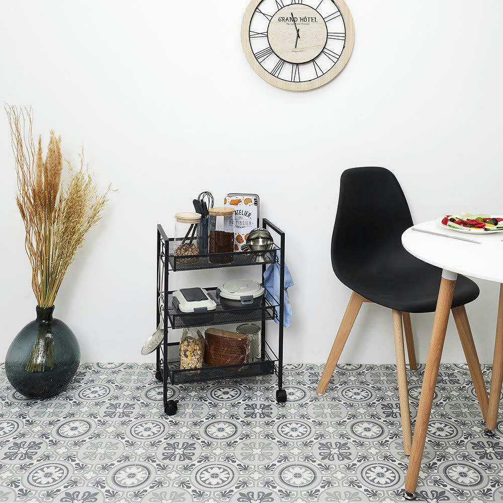 - Desserte à roulettes 3 niveaux