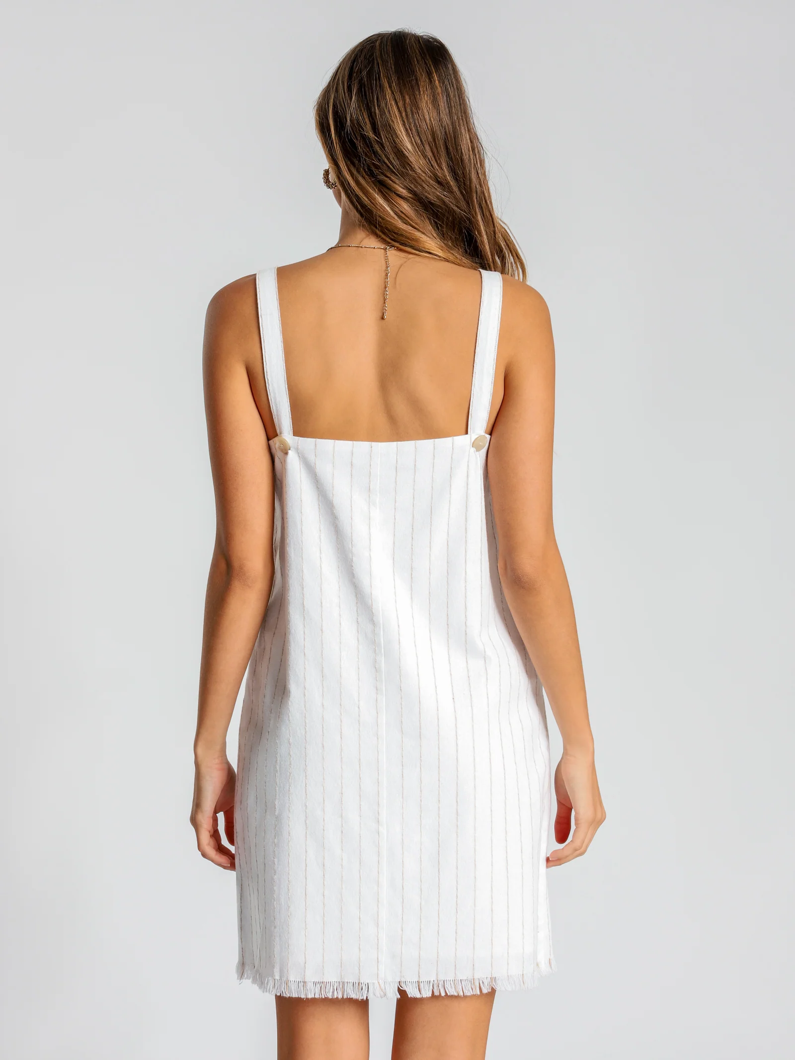 Ascot Stripe Cami Dress