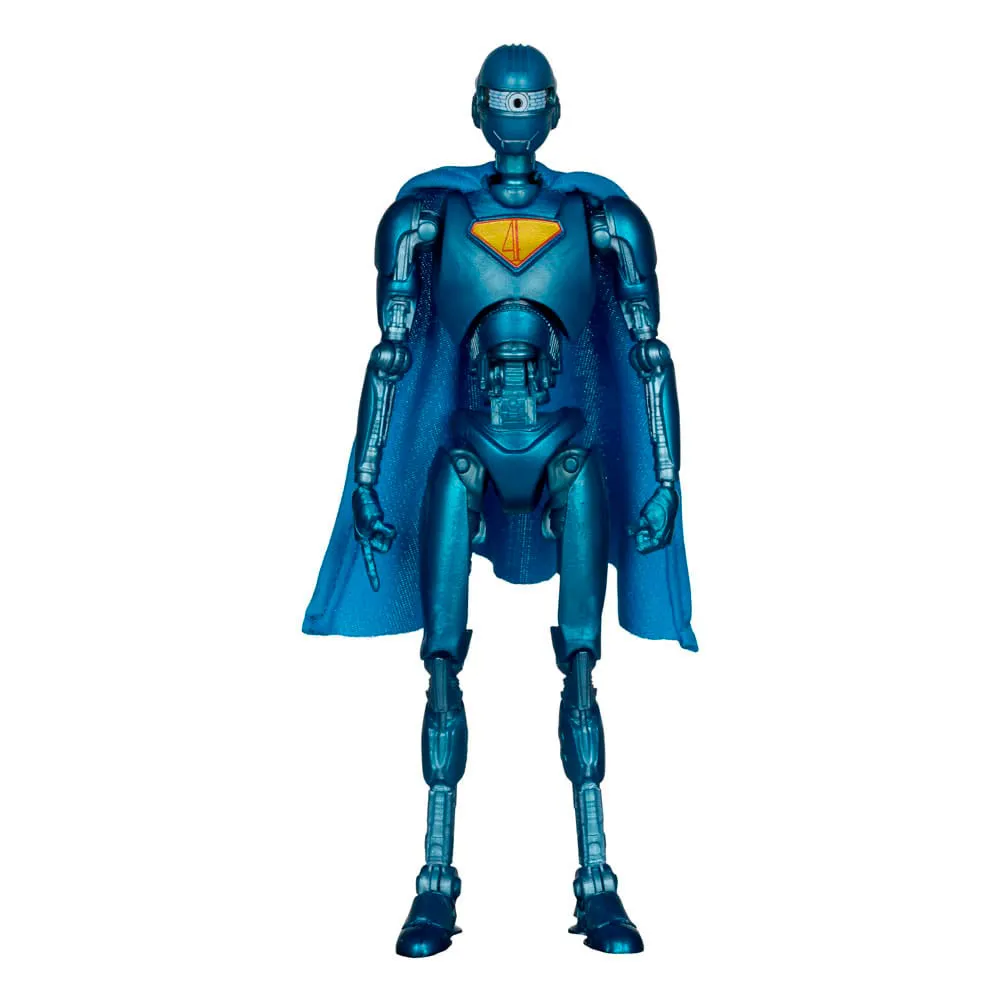 Mcfarlane Toys Superman Deluxe 2025 Robot Red Platinum Edition figure 18 cm
