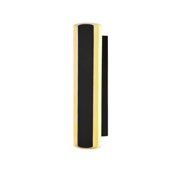 Kinkiet zewnętrzny STICKczarno-złoty LED 1x12W 600lm IP65 Candellux