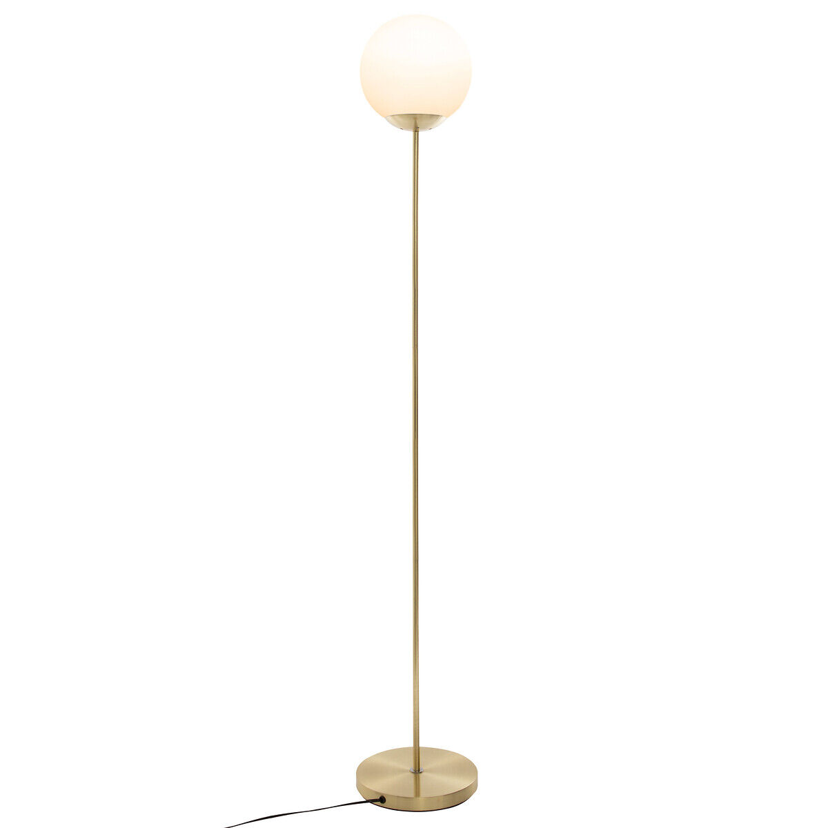 Candeeiro de pé dourado DRIS 135cm