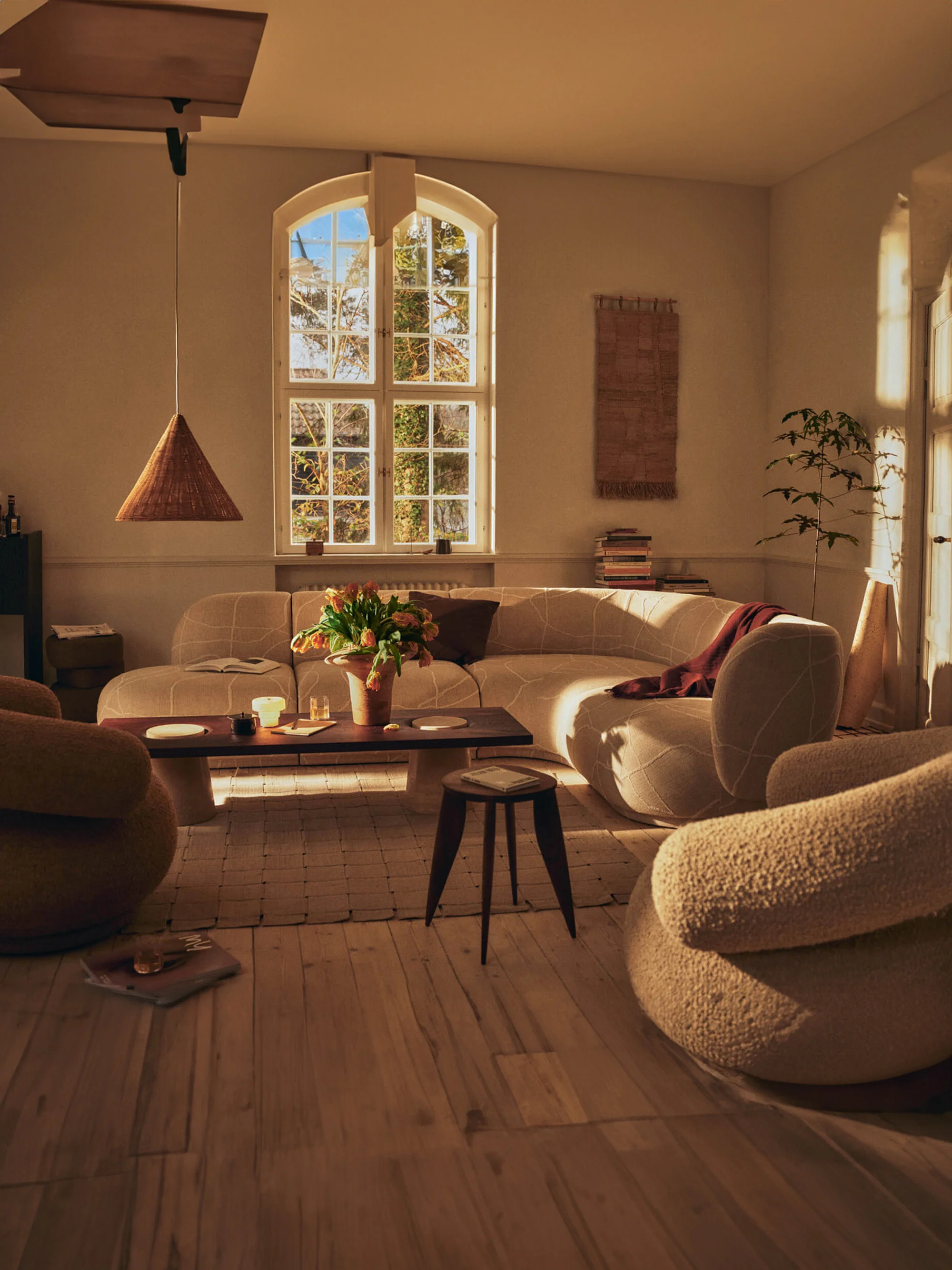 Travertin-Couchtisch Grova