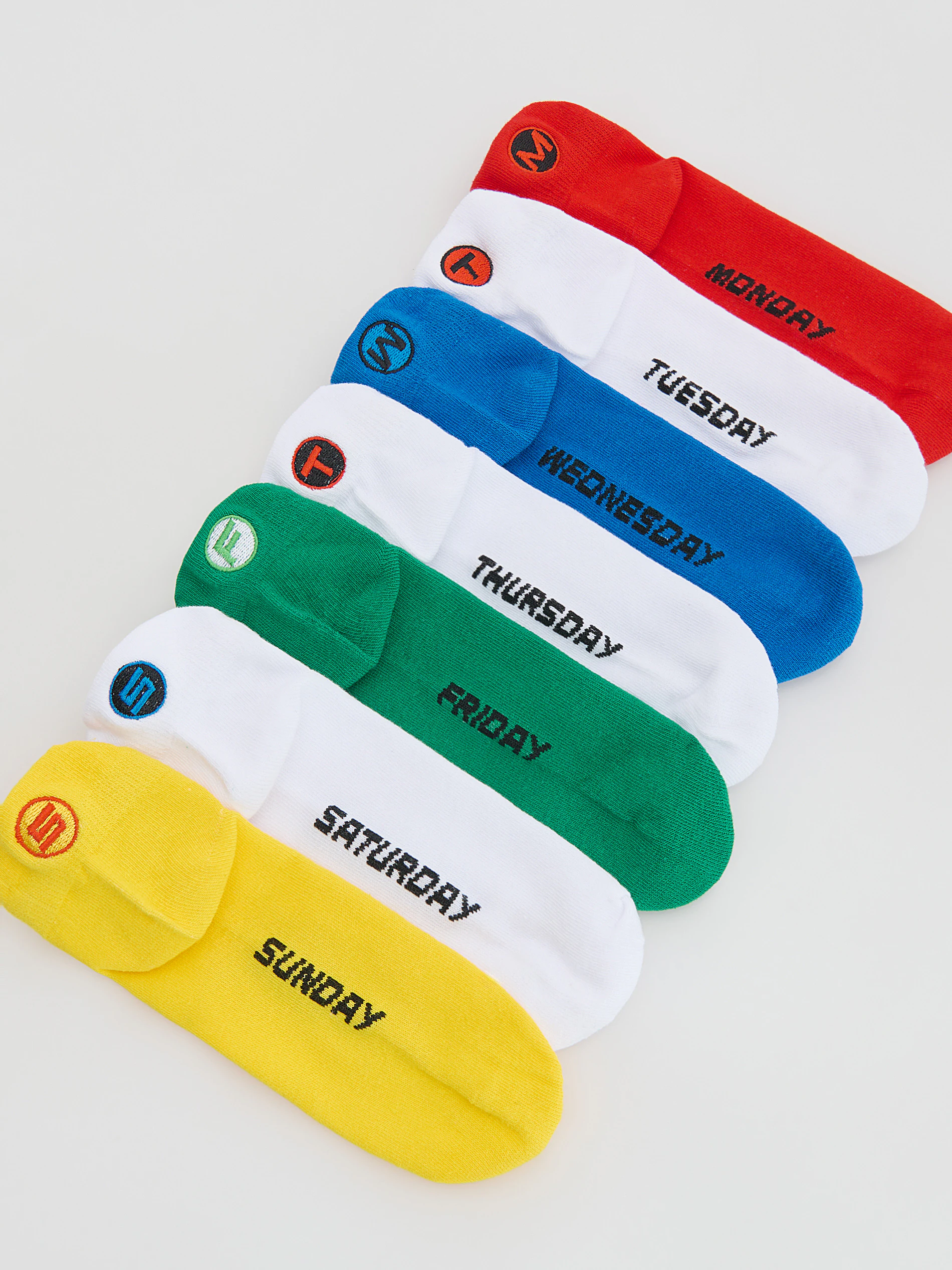 Skarpetki z bawełną 7 pack