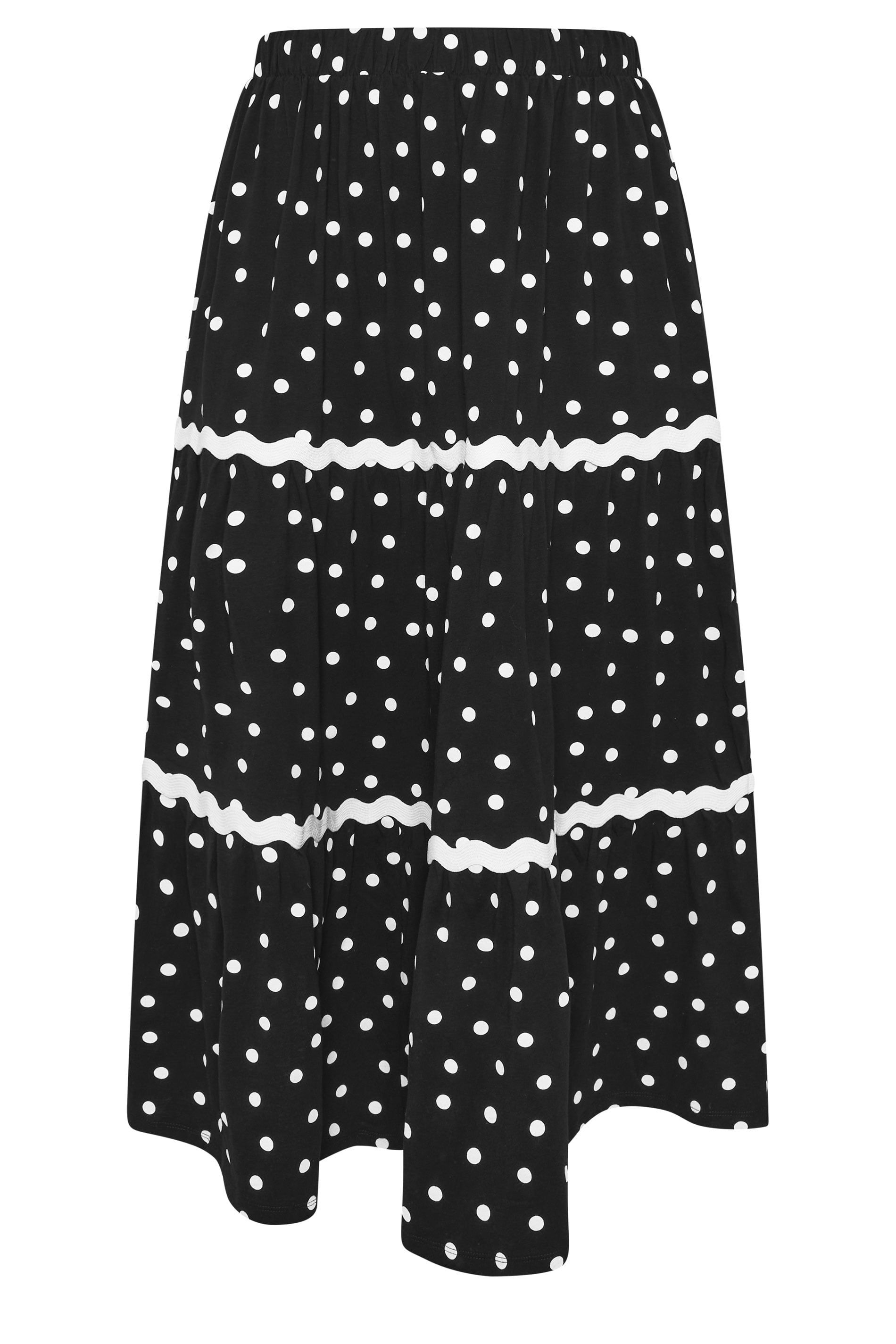 Yours Polka Dot Maxi Skirt