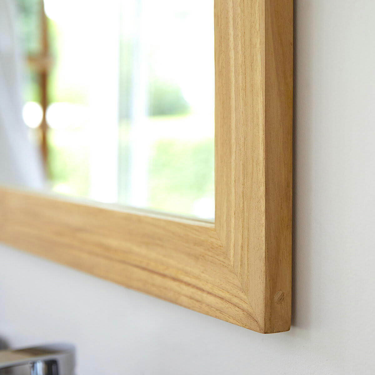 TONA - Miroir en teck 120x90 cm