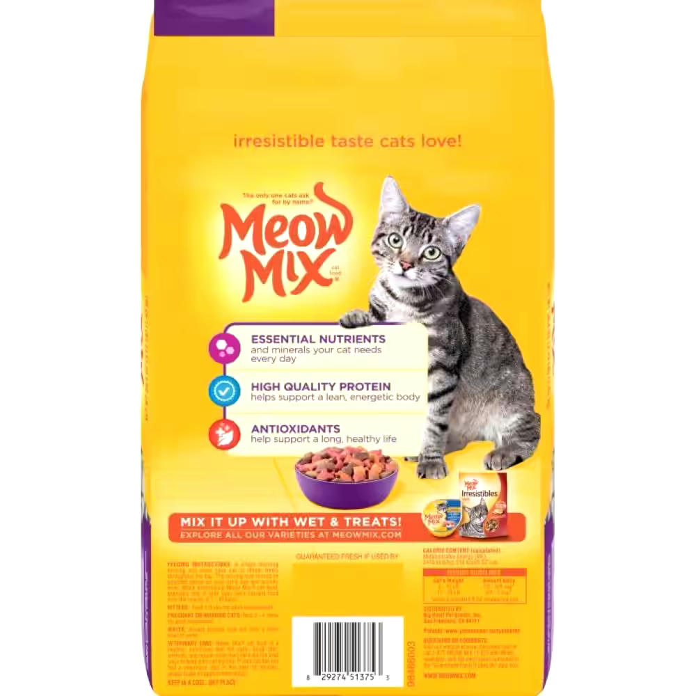 Meow Mix Original Choice Dry Cat Food, 2-kg