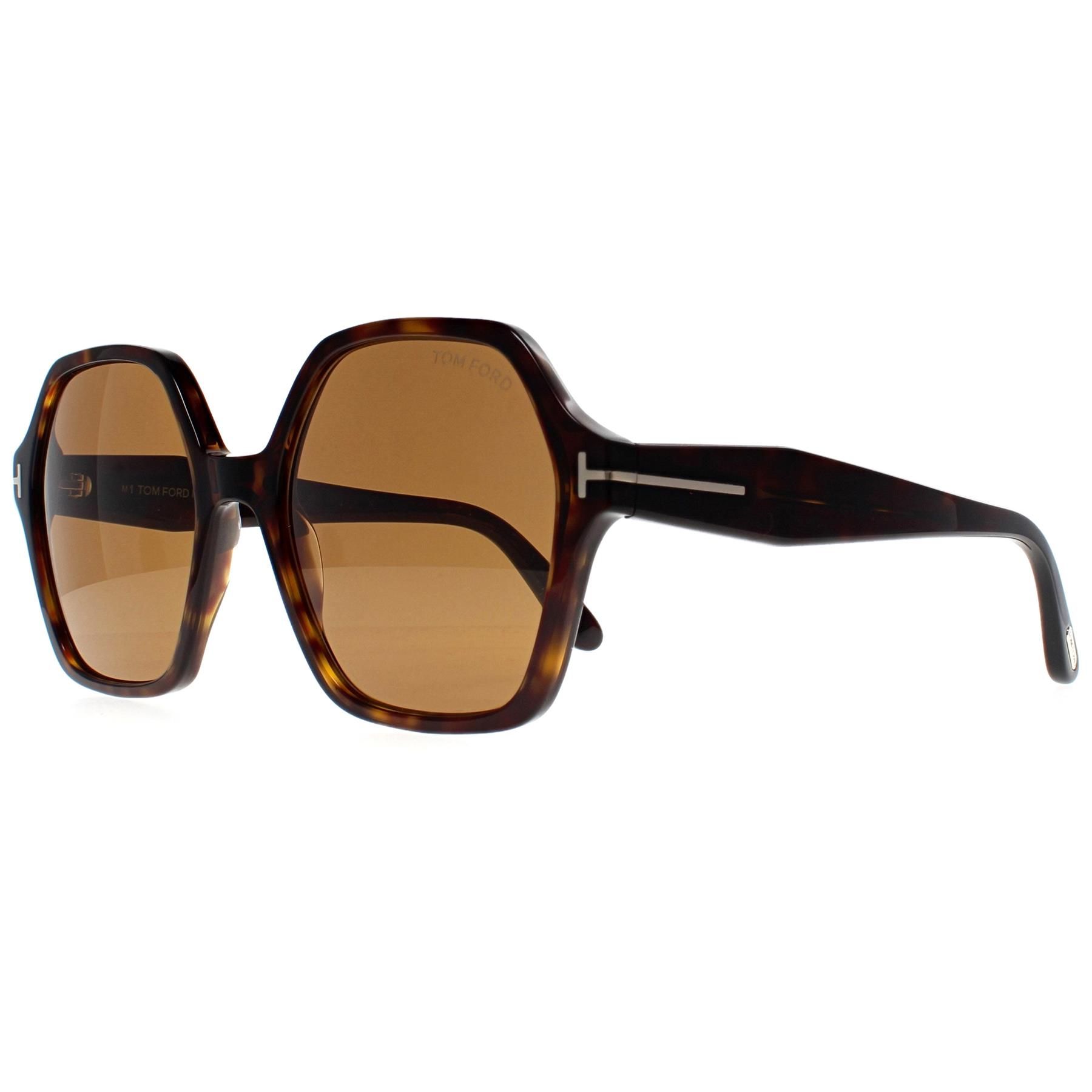 Tom Ford Square Dark Havana Brown Romy FT1032