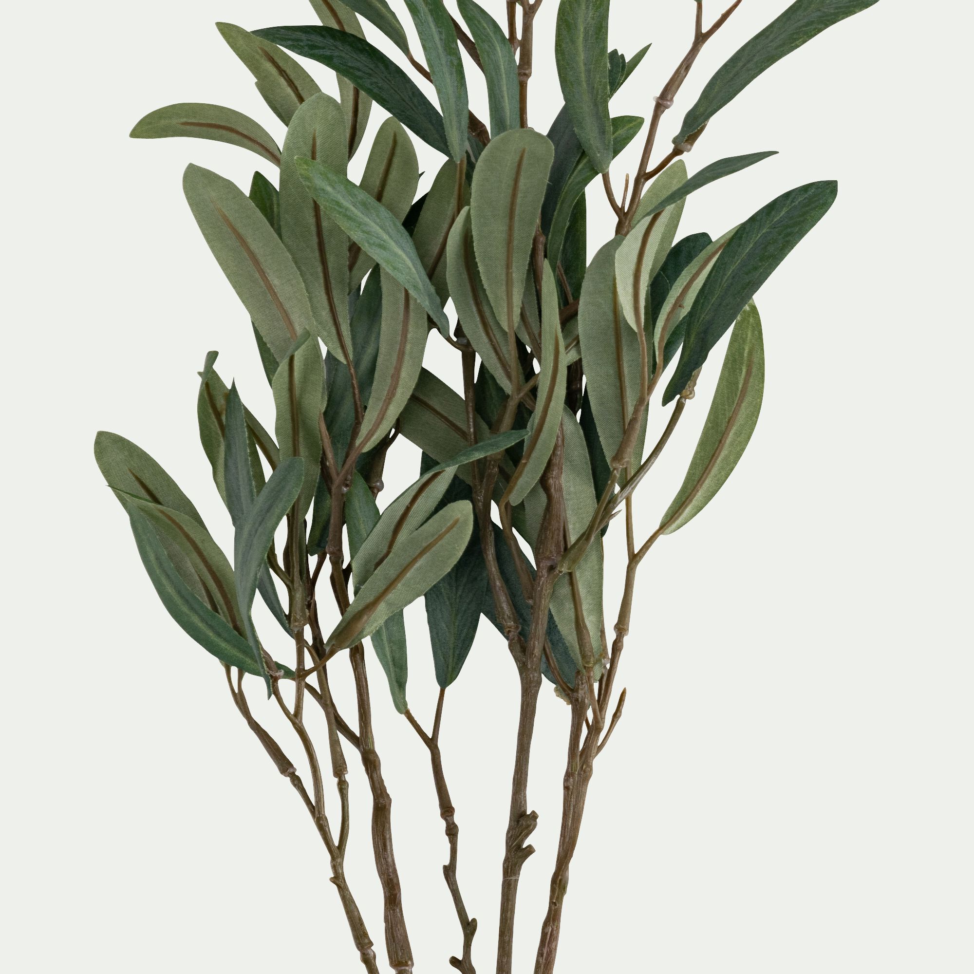BERILLO - Branche d'olivier artificielle 82cm - vert