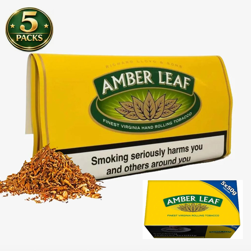 Amber Leaf Original Hand Rolling Tobacco 50g Pouch