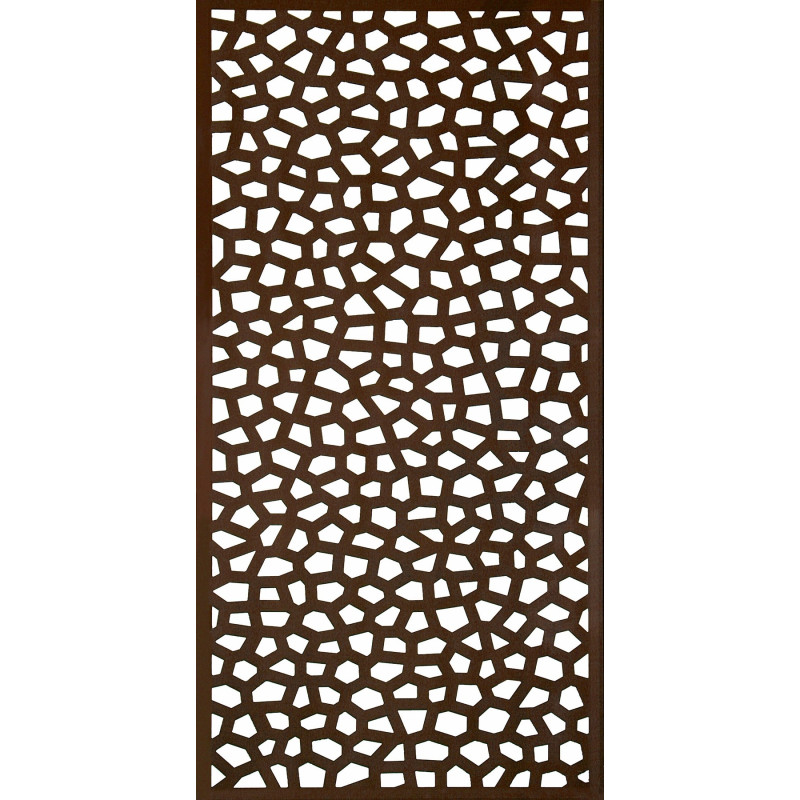Panneau de décoration Mosaïc rouille 1 x 2 m NORTENE