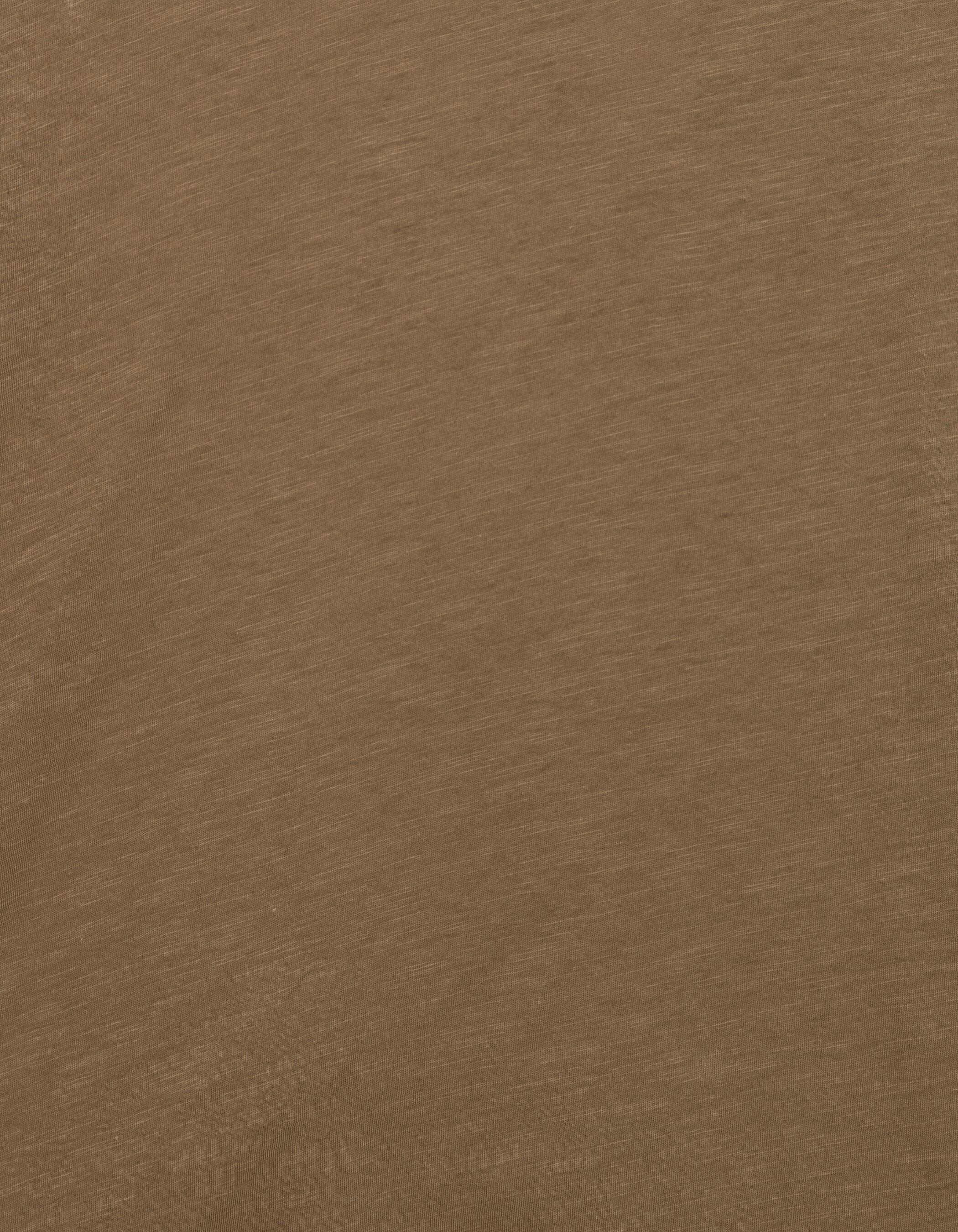 T-shirt encolure V bleu grisé coton bio flammé Homme