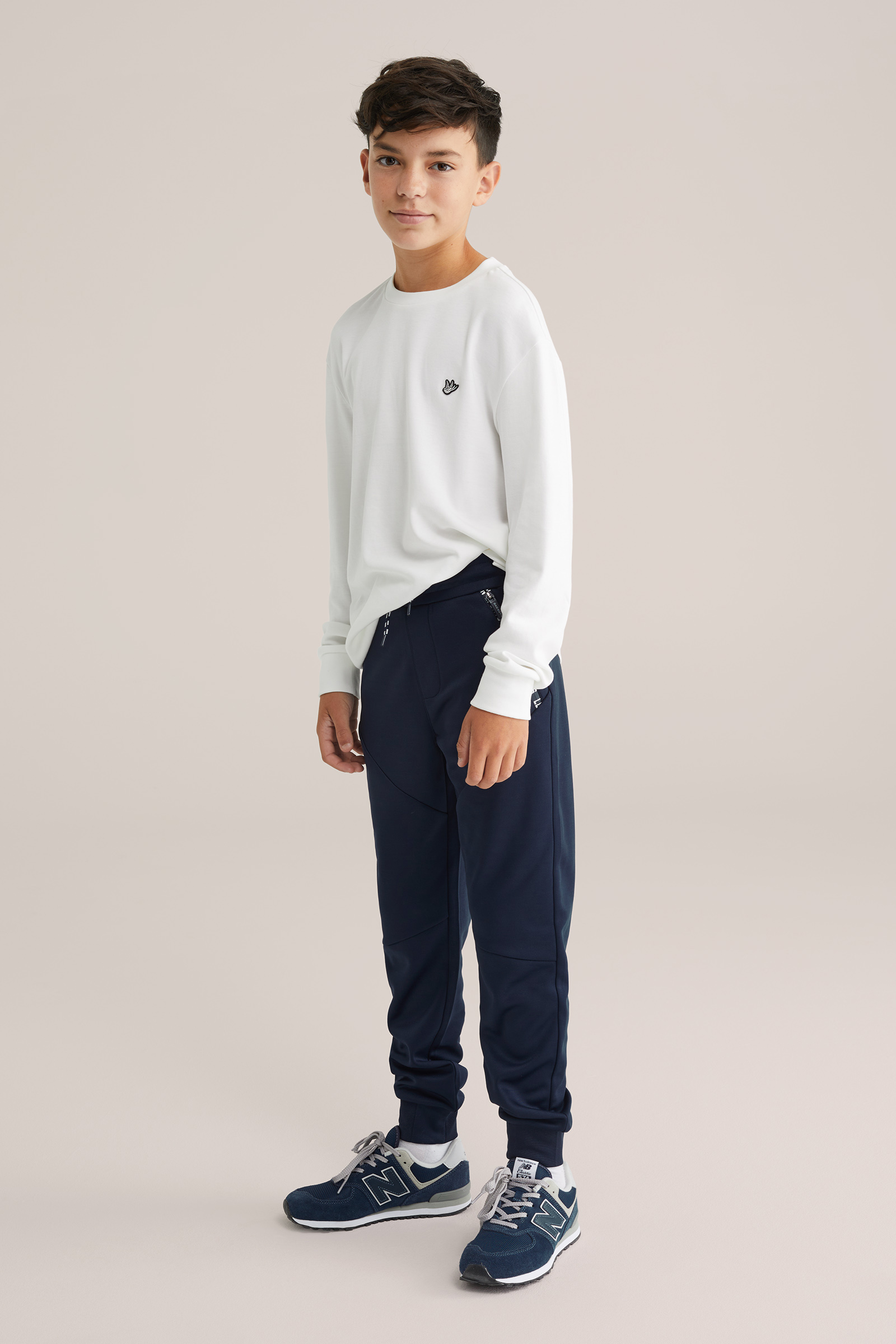 Jongens regular fit joggingbroek