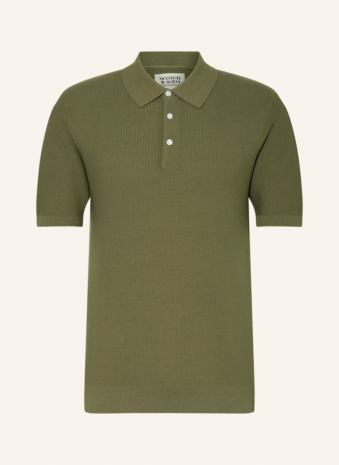 SCOTCH & SODA Strick-Poloshirt