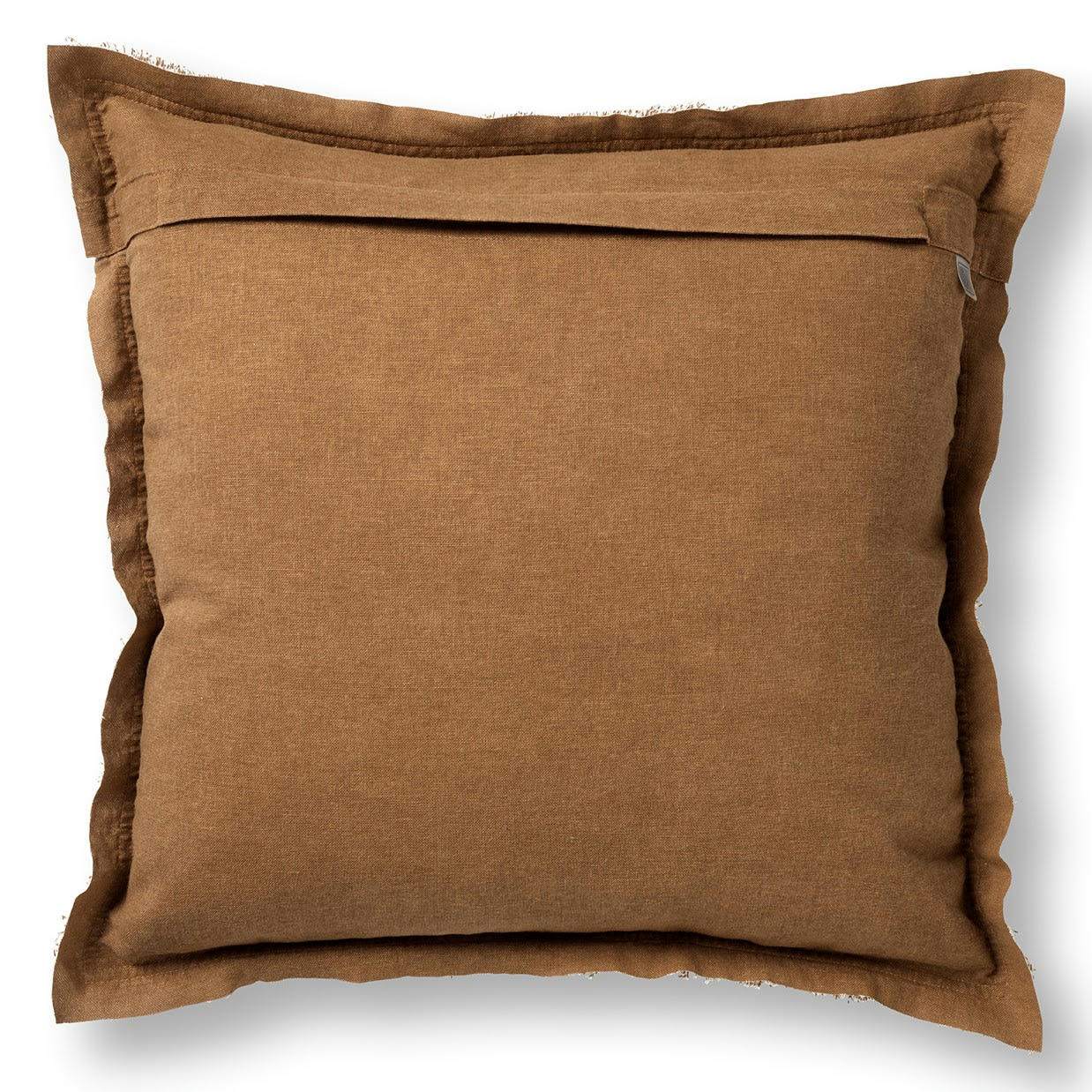 BURTO - Coussin - marron en coton 45x45 cm uni