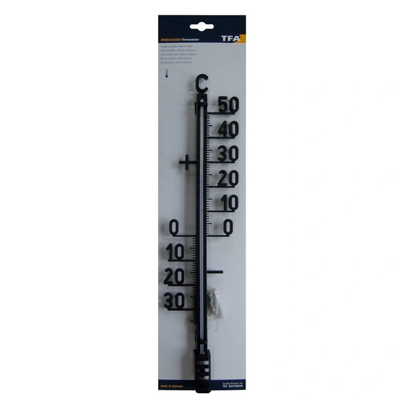 Außen-Thermometer, Breite: 9,8 cm, Kunststoff