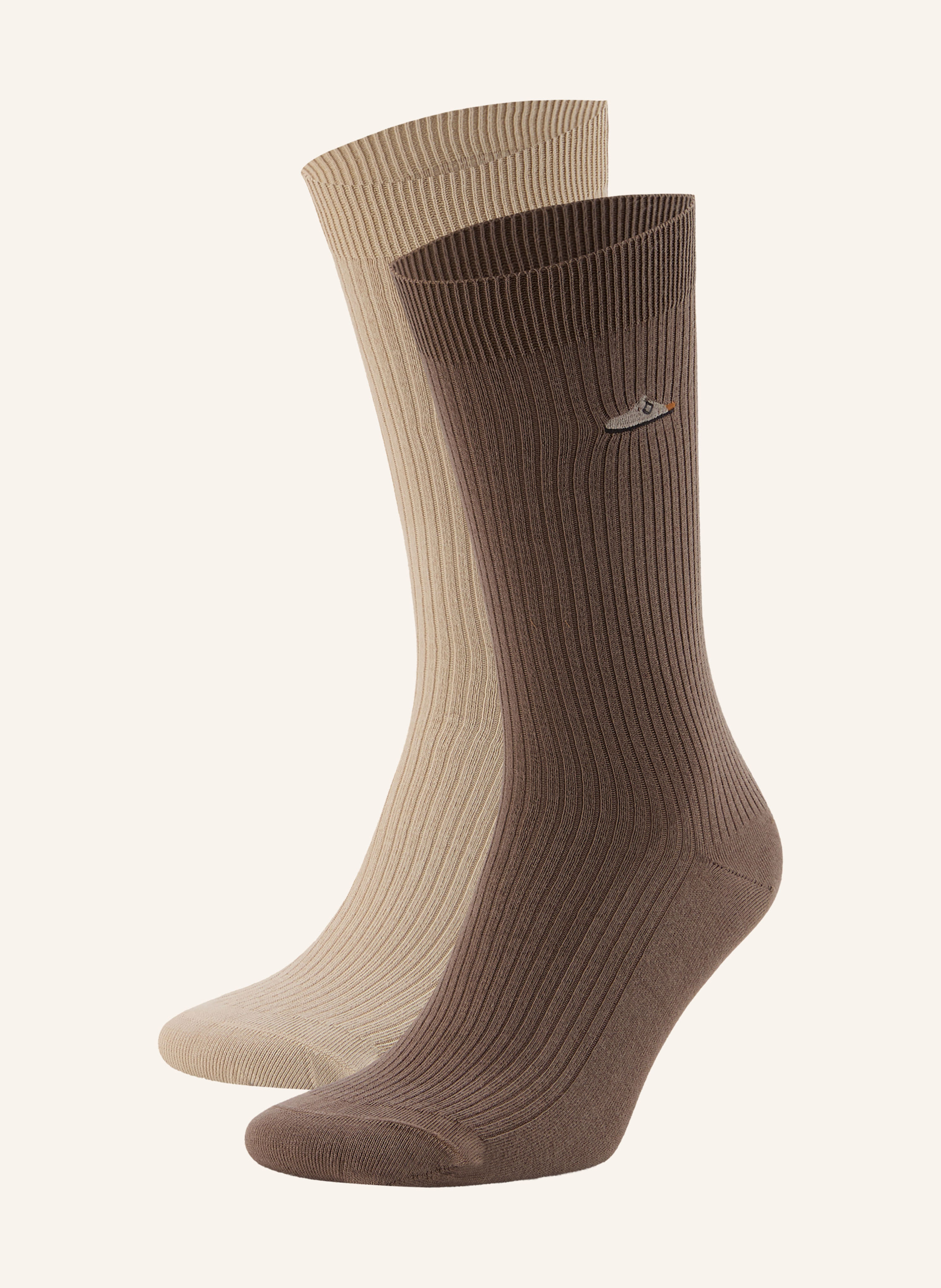 BIRKENSTOCK 2er-Pack Socken COTTON RIB
