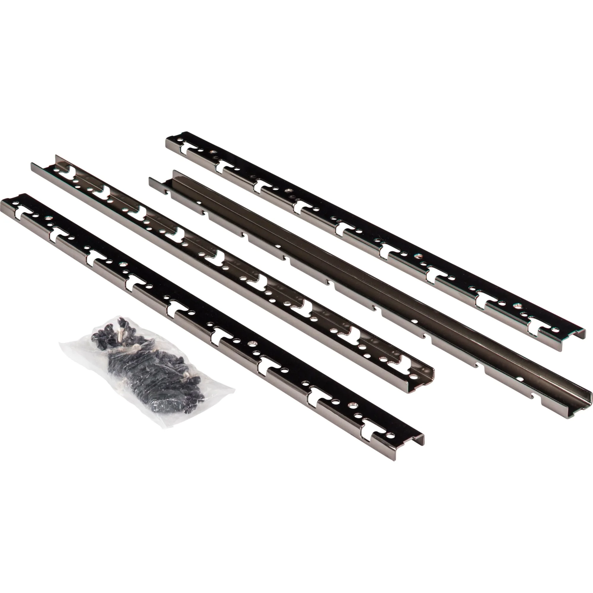 Hardware Resources 21-1/2 Cabinet Shelf Rail Pilaster Kit