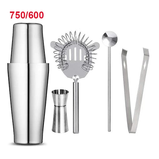 NNEOBA Boston Shaker Professional Stainless Steel