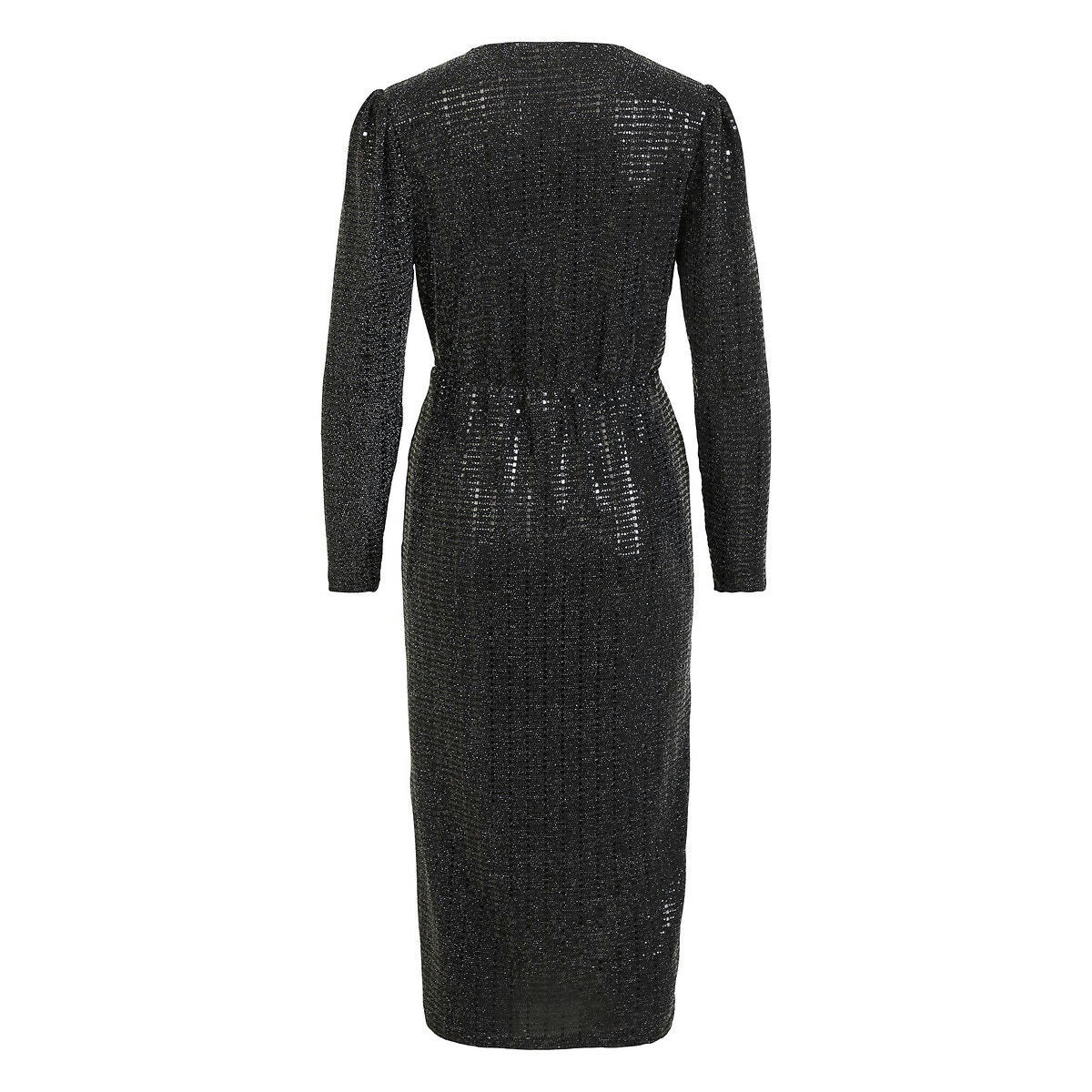 Robe de soirée moulante, brillants