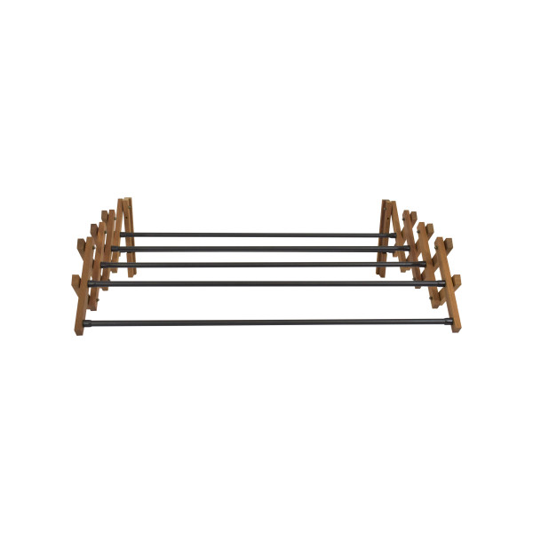 Suszarka na pranie ścienna harmonijka 60 cm drewniana eco