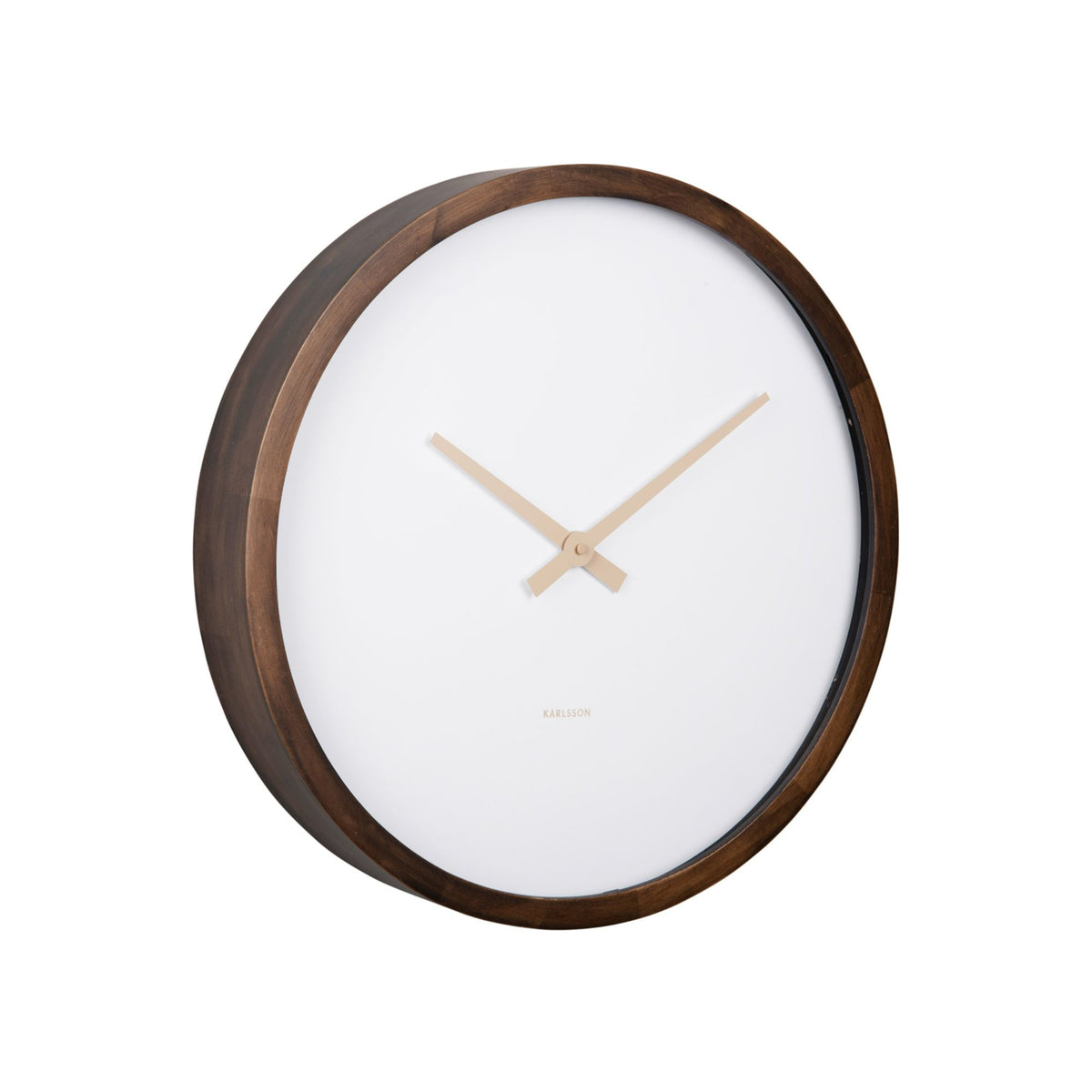 Karlsson wandklok Ancho Large - bruin - Ø50cm