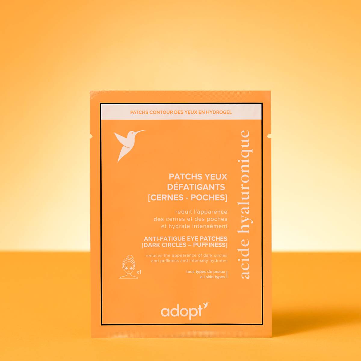 Hydratation & EclatPatchs Yeux Défatiguants à l'acide hyaluronique