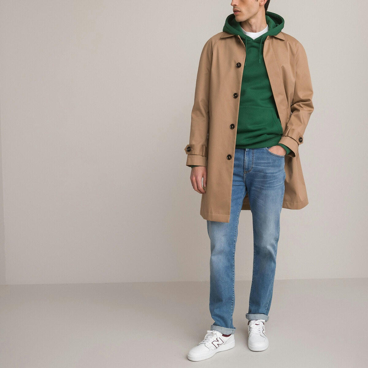 Trench droit