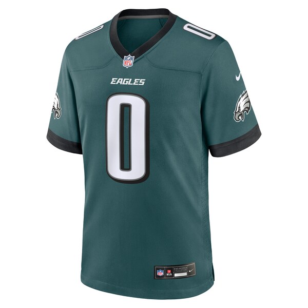 Josh Uche Philadelphia Eagles Nike Team Game Jersey - Midnight Green
