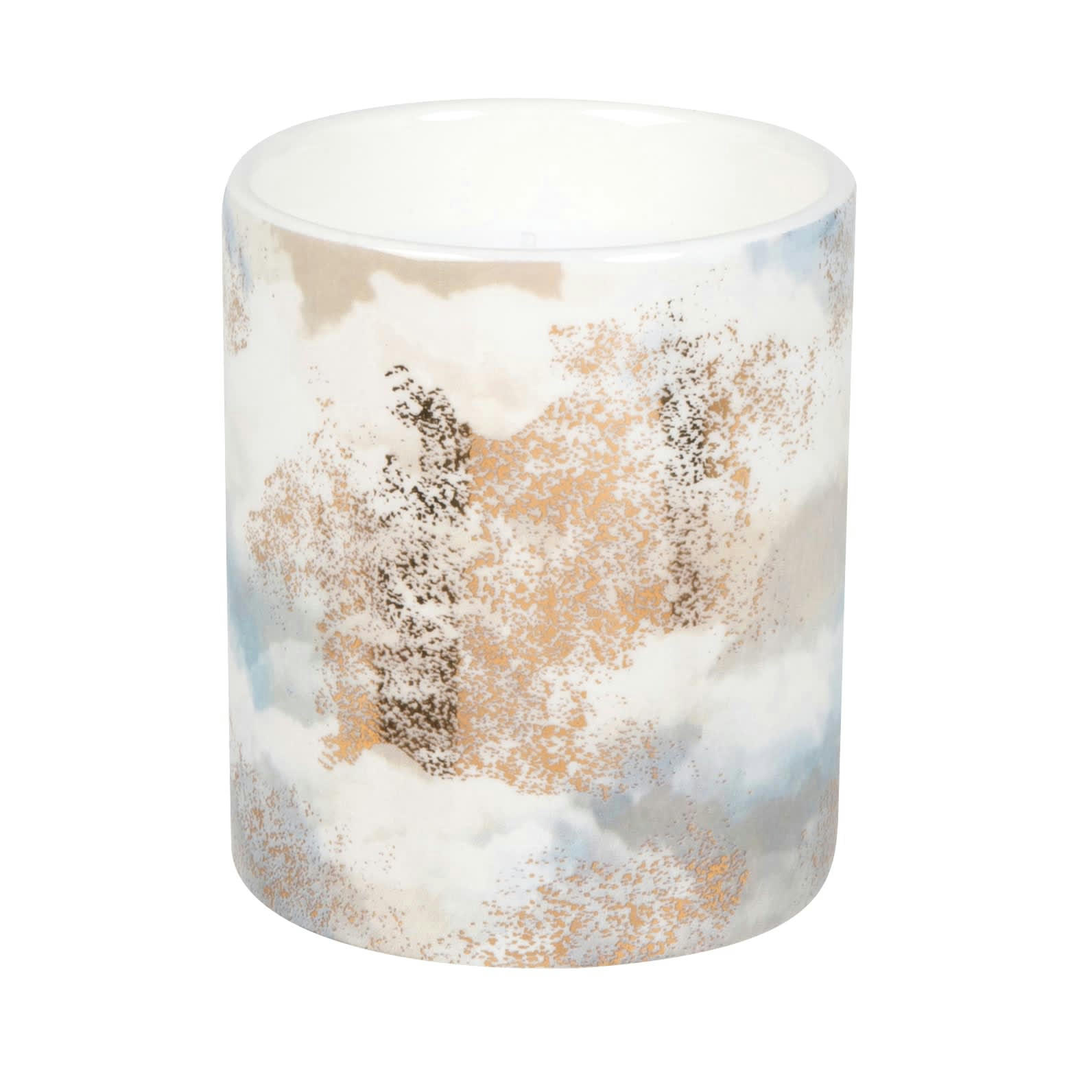 ERATO - Bougie parfumée en céramique imprimé nuages multicolores